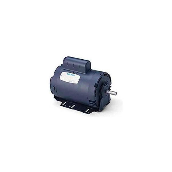 Leeson Motors Single Phase Instant Reversing Motor 1/2HP, 1625 RPM, 56FR, ODP, 115V, 60HZ 103460 - main